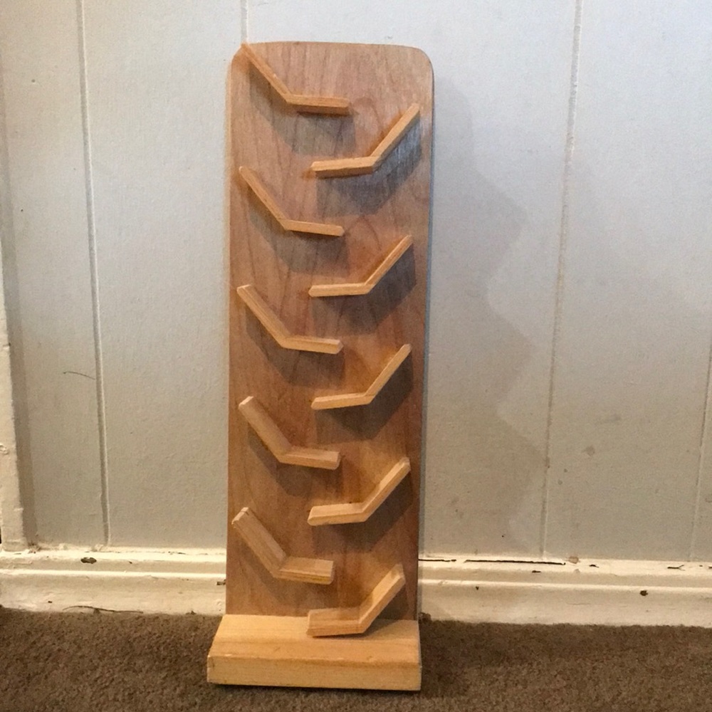 Montessori ball drop track